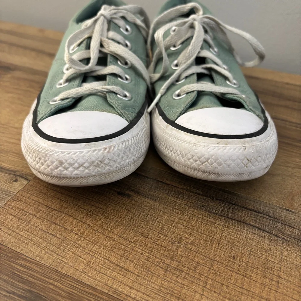 Converse Chuck Taylor All Star Madison Ox Low Sneaker Shoes Light Green - Picture 3 of 10